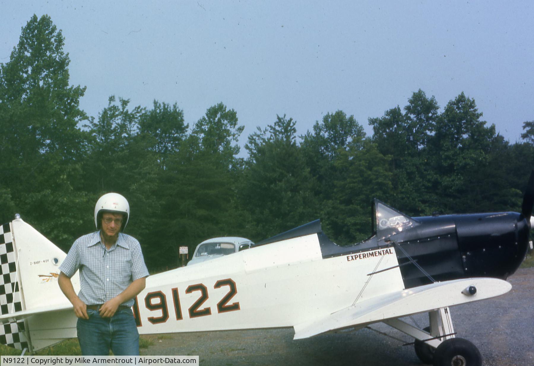 N9122, 1969 Bowers Fly Baby 1A C/N 65-16, I owned this aircraft in the mid 70's. Bought from Martin Jones. Flew for a couple years.