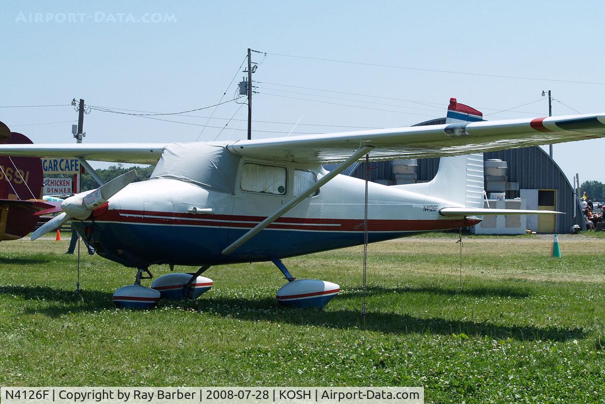 N4126F, 1958 Cessna 172 C/N 46026, Cessna 172 [46026] Oshkosh-Wittman Regional Airport~N 28/07/2008