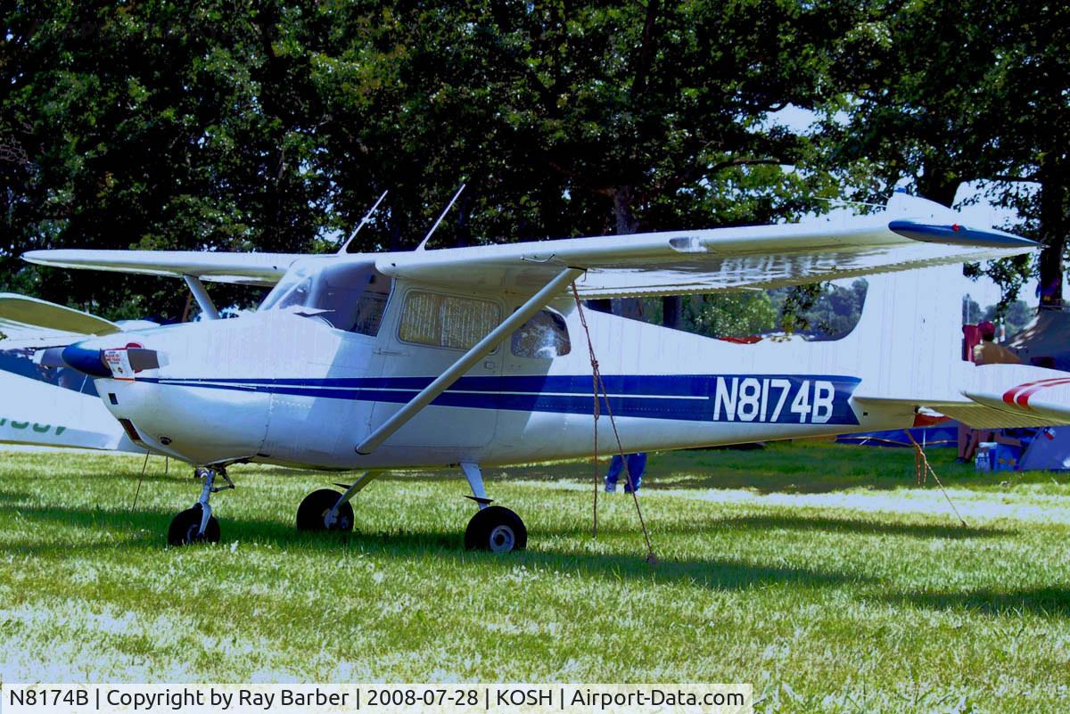 N8174B, 1957 Cessna 172 C/N 29974, Cessna 172 [29974] Oshkosh-Wittman Regional Airport~N 28/07/2008