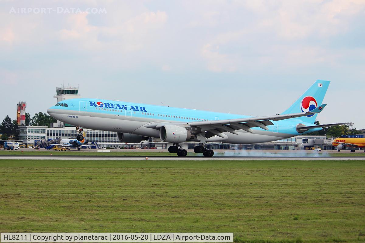 HL8211, 2010 Airbus A330-223 C/N 1133, ICN-ZAG Regular charter fligh