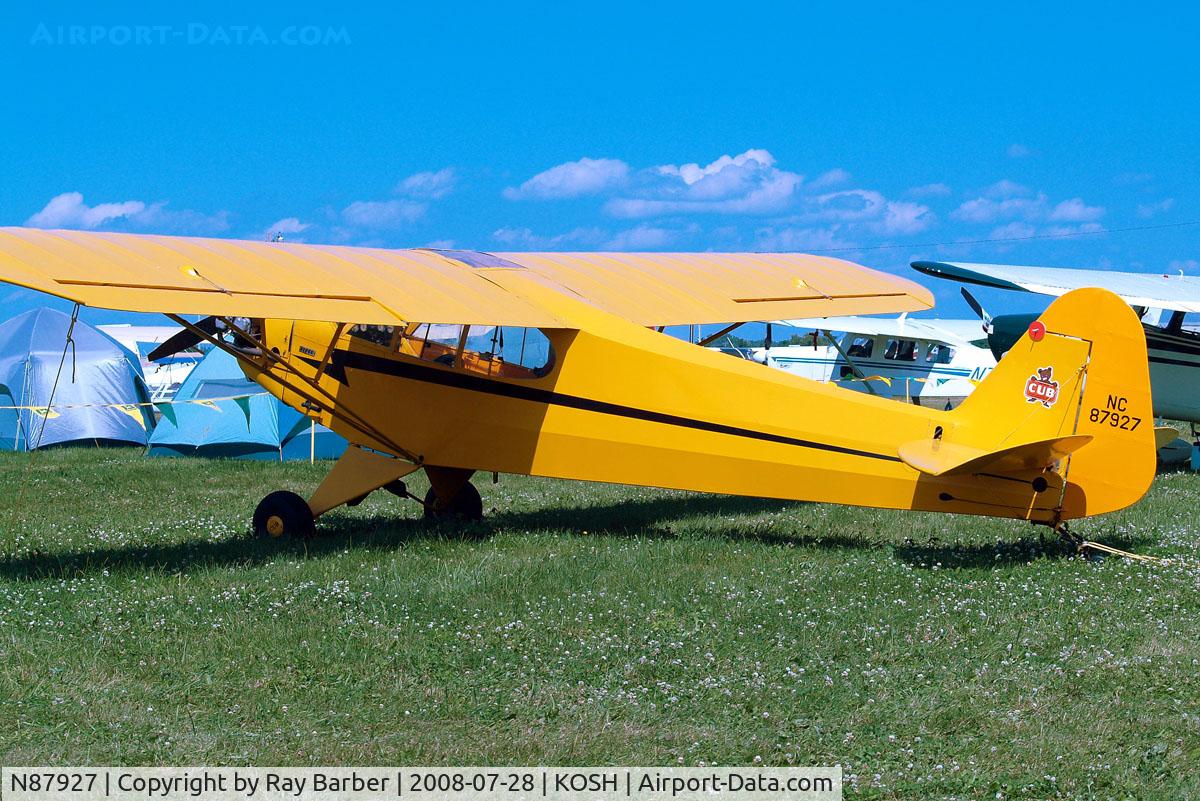 N87927, 1946 Piper J3C-65 Cub Cub C/N 15545, Piper J/3C-65 Cub [15545] Oshkosh-Wittman Regional Airport~N 28/07/2008