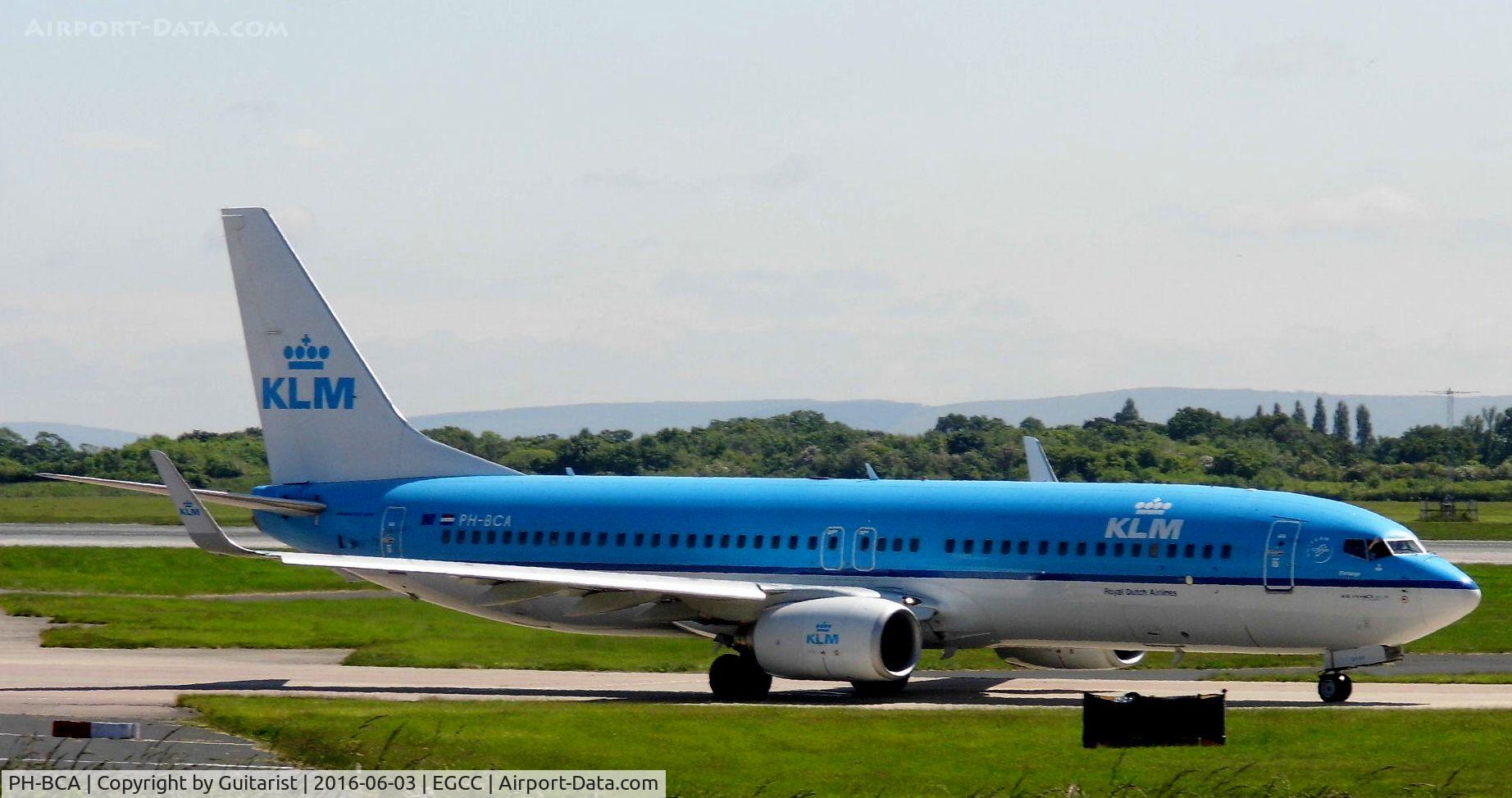 PH-BCA, 2010 Boeing 737-8K2 C/N 37820, At Manchester