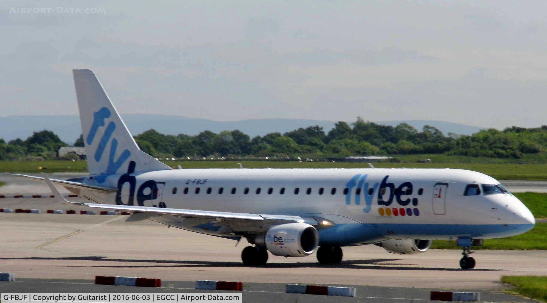 G-FBJF, 2012 Embraer 175STD (ERJ-170-200) C/N 17000341, At Manchester