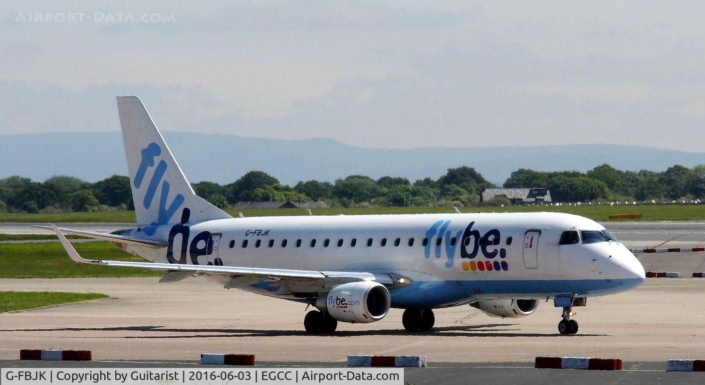 G-FBJK, 2012 Embraer 175STD (ERJ-170-200) C/N 17000359, At Manchester