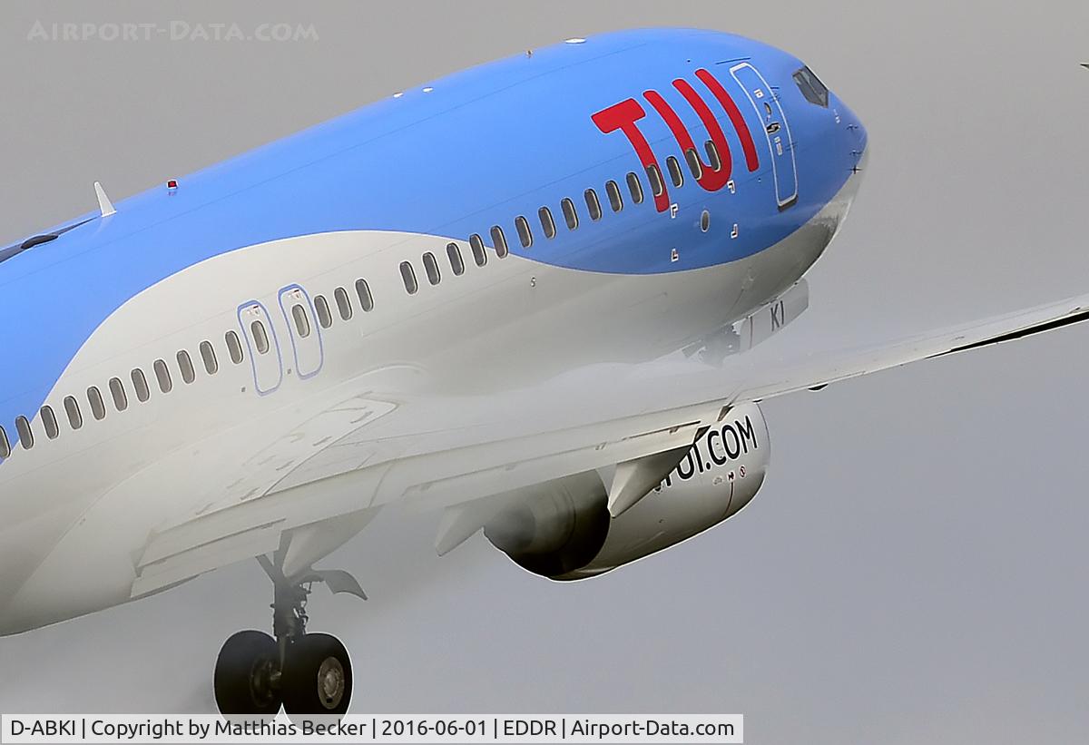 D-ABKI, 2009 Boeing 737-86J C/N 37748, D-ABKI