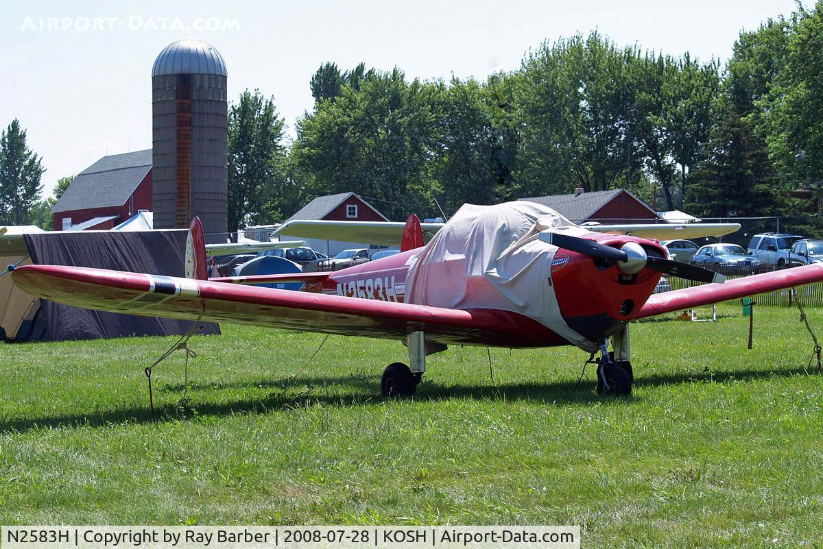 N2583H, 1946 Erco 415C Ercoupe C/N 3208, Erco 415-C Ercoupe [3208] Oshkosh-Wittman Regional Airport~N 28/07/2008