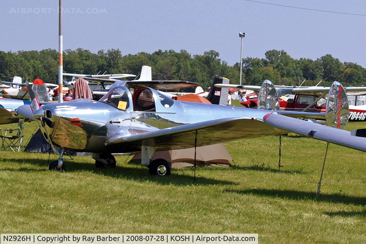 N2926H, 1946 Erco 415C Ercoupe C/N 3551, Erco 415-C Ercoupe [3551] Oshkosh-Wittman Regional Airport~N 28/07/2008