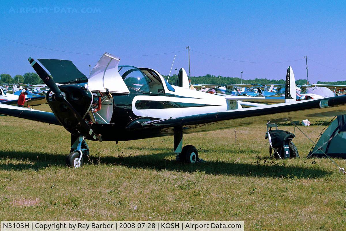 N3103H, 1946 Erco 415D Ercoupe C/N 3728, Erco 415-C Ercoupe [3728] Oshkosh-Wittman Regional Airport~N 28/07/2008