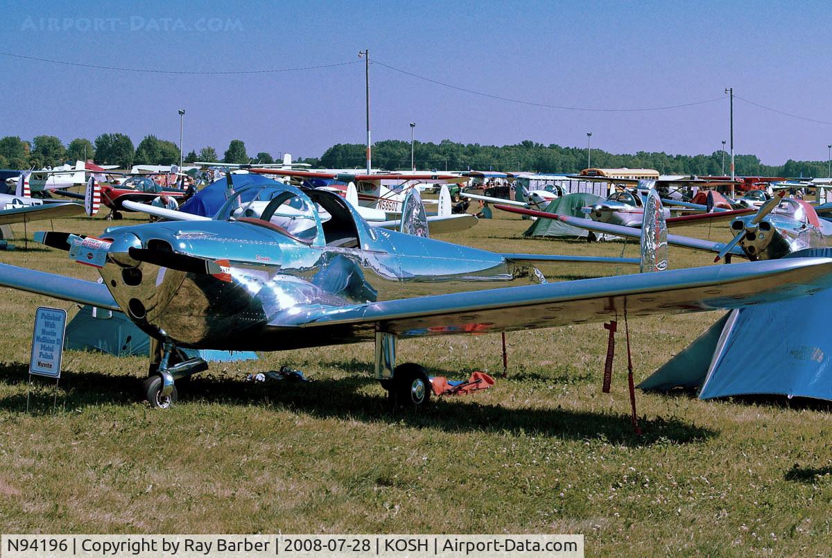 N94196, 1946 Erco 415D Ercoupe C/N 1519, Erco 415-C Ercoupe [1519] Oshkosh-Wittman Regional Airport~N 28/07/2008