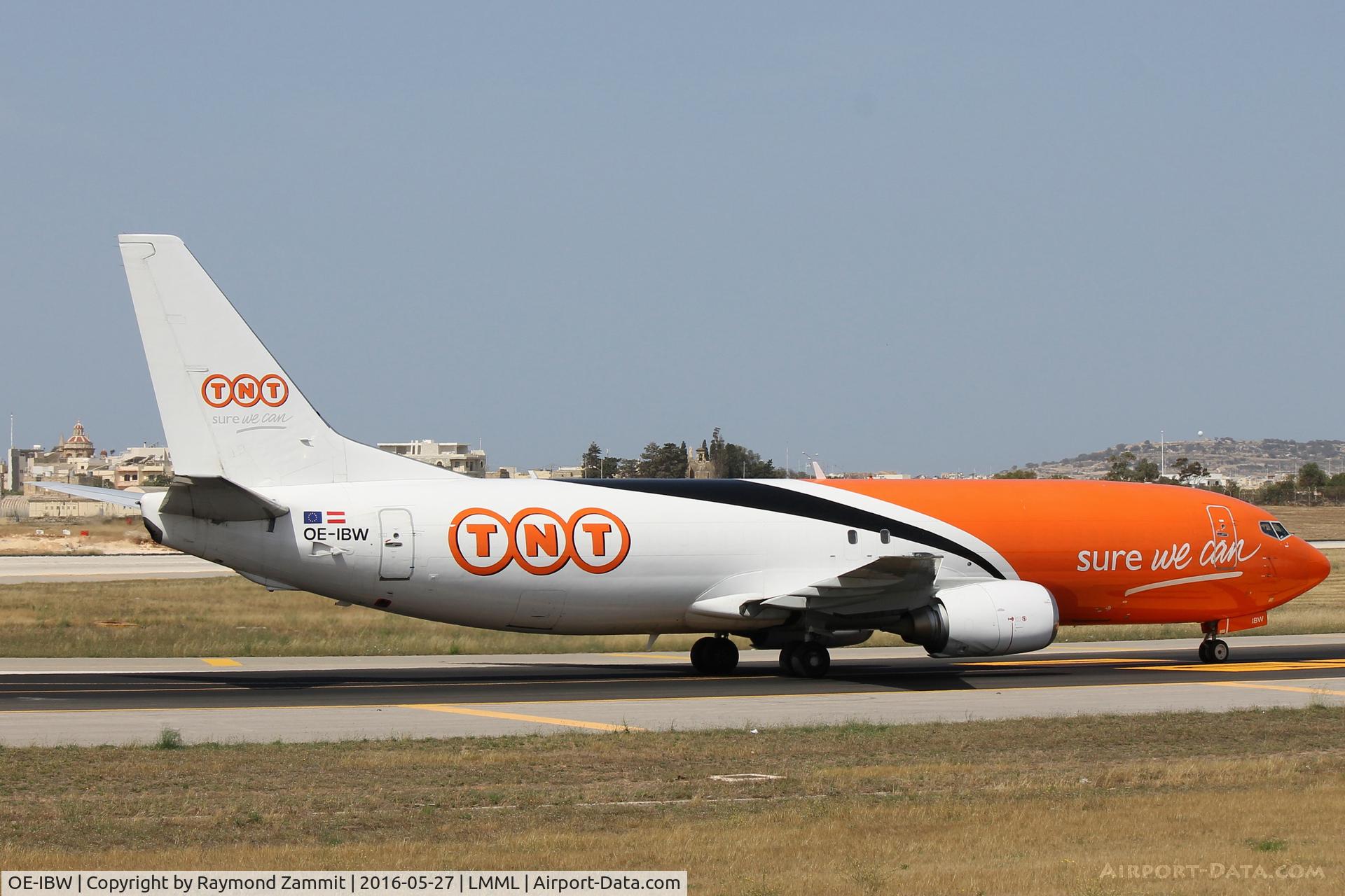 OE-IBW, 1994 Boeing 737-4Q8 C/N 25109, 737-400 OE-IBW TNT