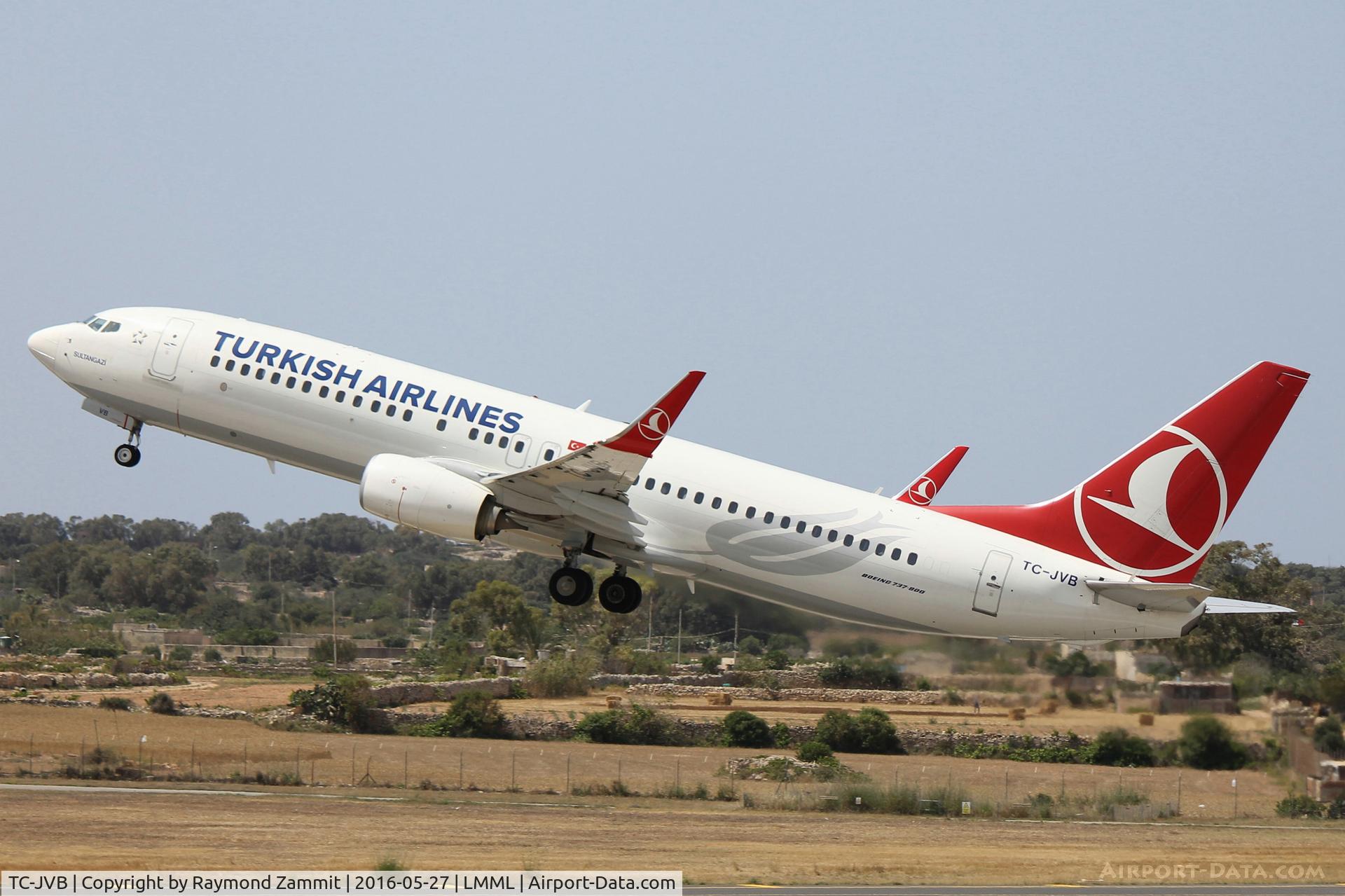 TC-JVB, 2014 Boeing 737-8F2 C/N 40990, B737-800 TC-JVB Turkish Airlines