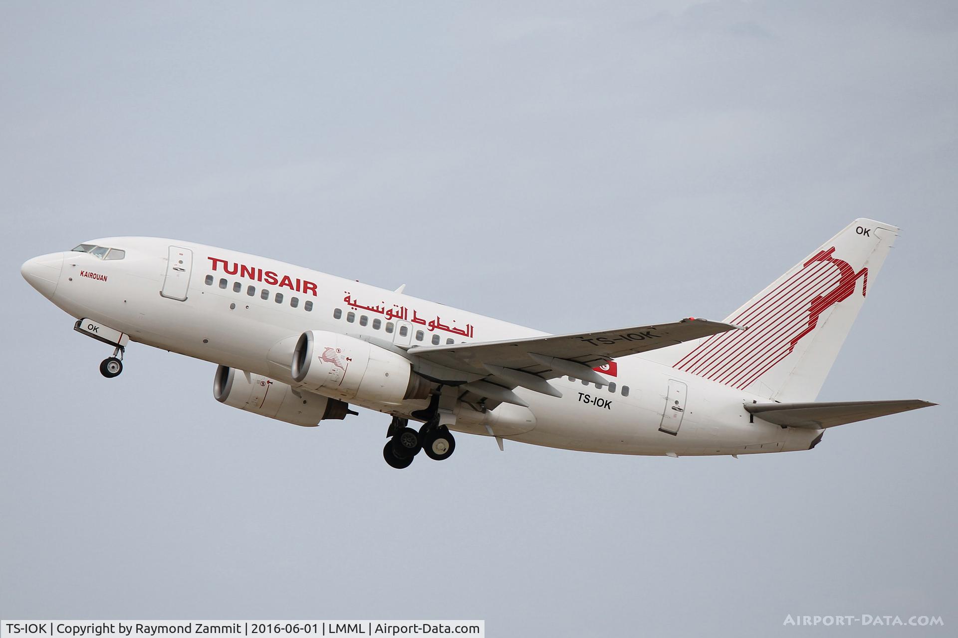 TS-IOK, 1999 Boeing 737-6H3 C/N 29496, B737-600 TS-IOK Tunisair
