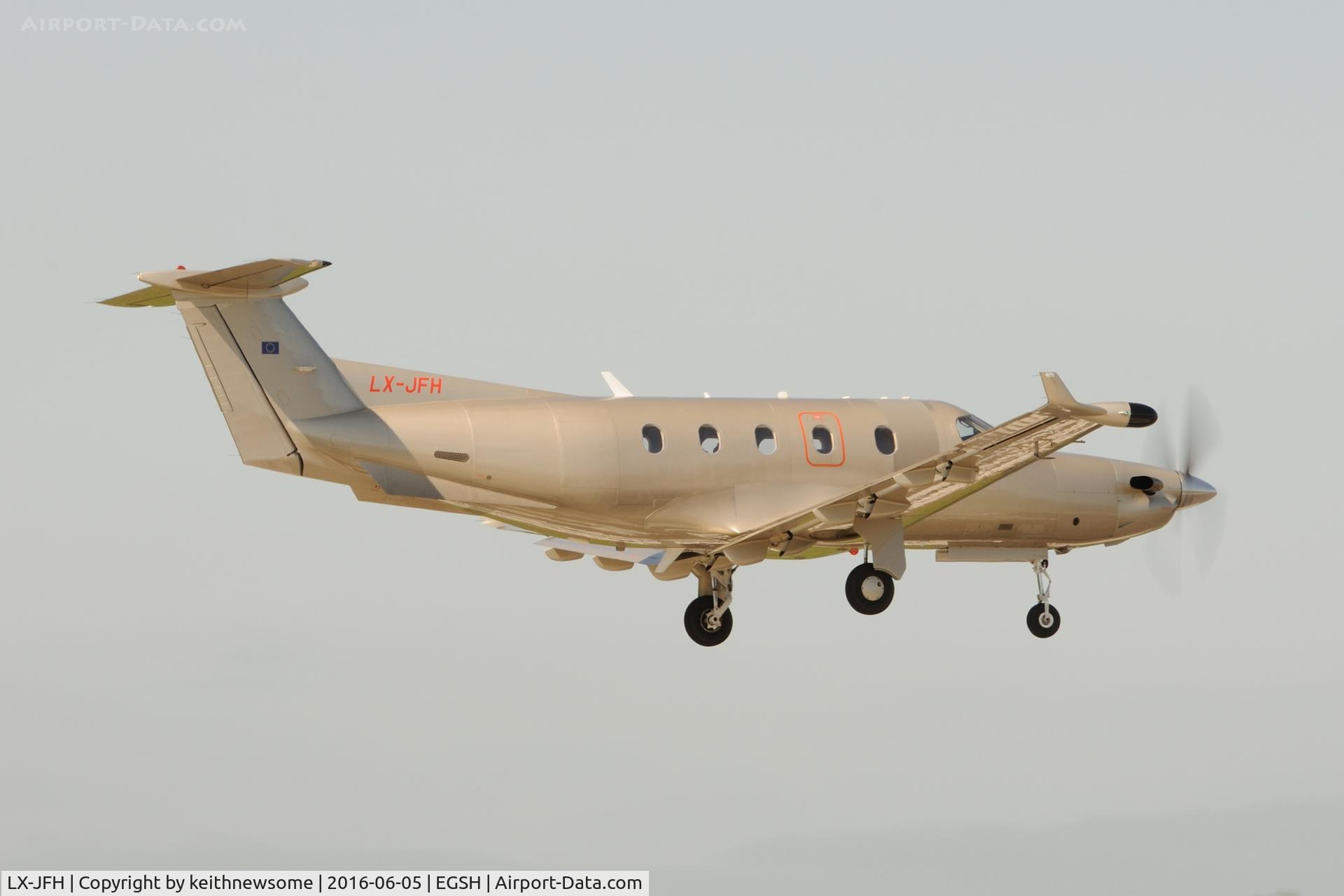 LX-JFH, 2003 Pilatus PC-12/45 C/N 522, Nice Visitor.