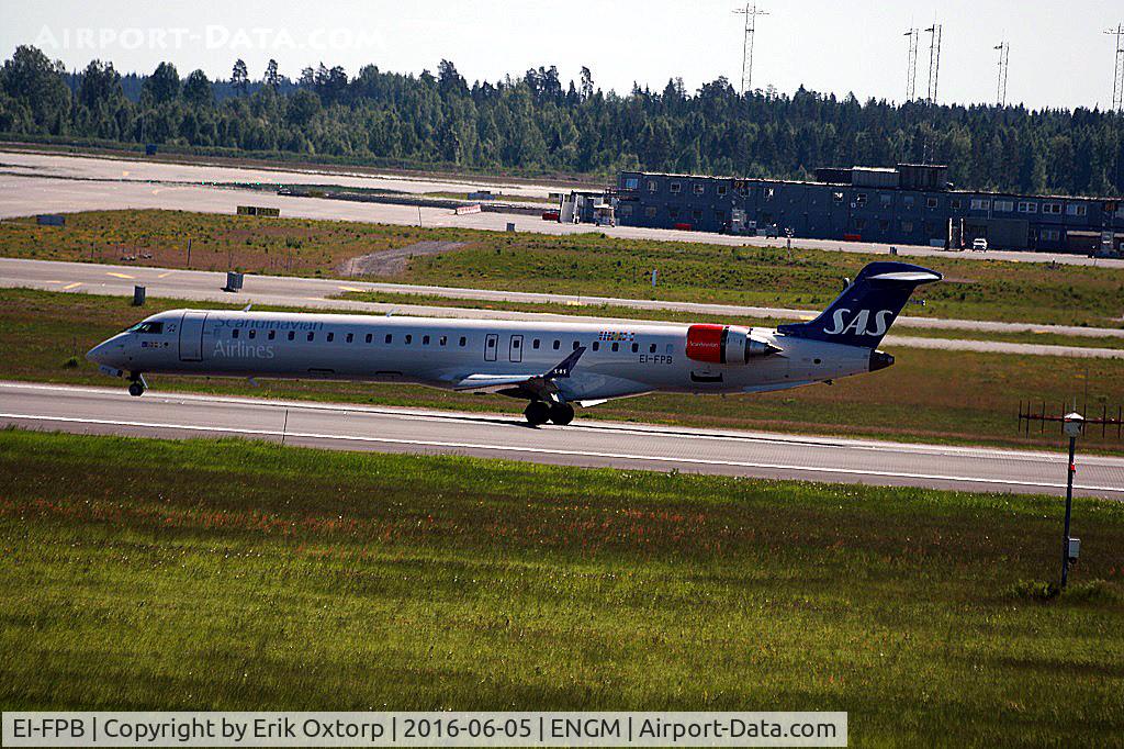 EI-FPB, 2016 Bombardier CRJ-900LR (CL-600-2D24) C/N 15399, EI-FPB in OSL