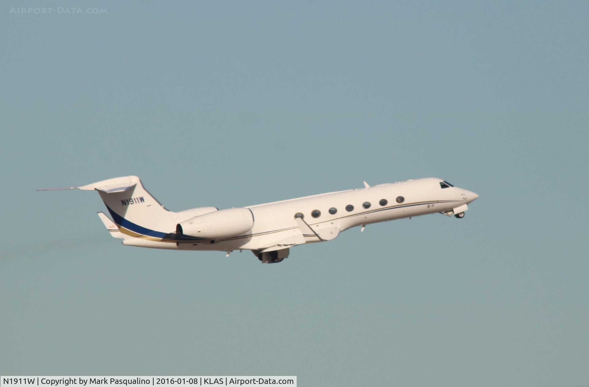 N1911W, Gulfstream Aerospace GV-SP (G550) C/N 5328, Gulfstream GV-SP