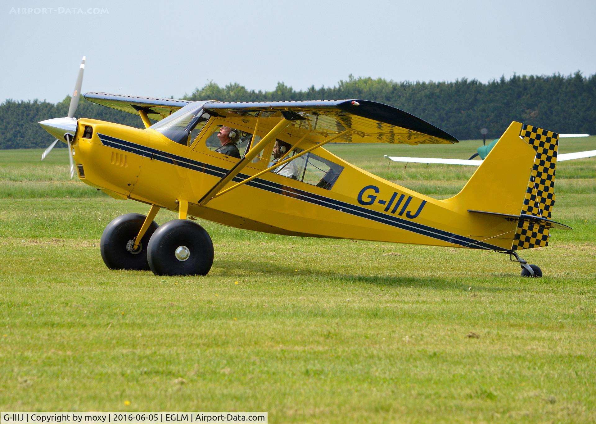 G-IIIJ, 2010 American Champion 8GCBC Scout Scout C/N 522-2010, American Champion 8GCBC Scout at White Waltham. Ex N325BC.