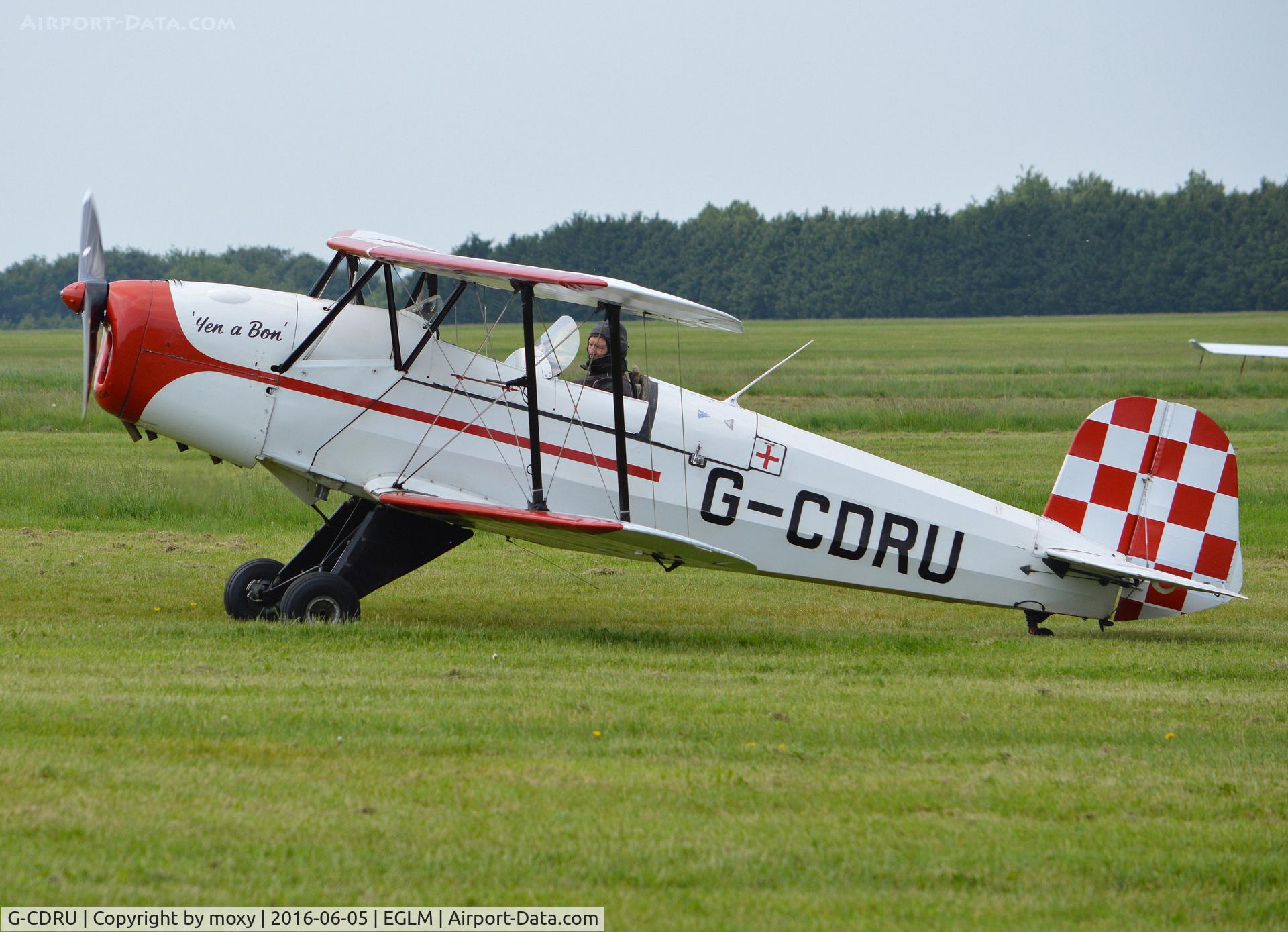 G-CDRU, 1946 CASA 1-131E Jungmann C/N 2321, CASA 1-131E Jungmann at White Waltham. Ex EC-DRU