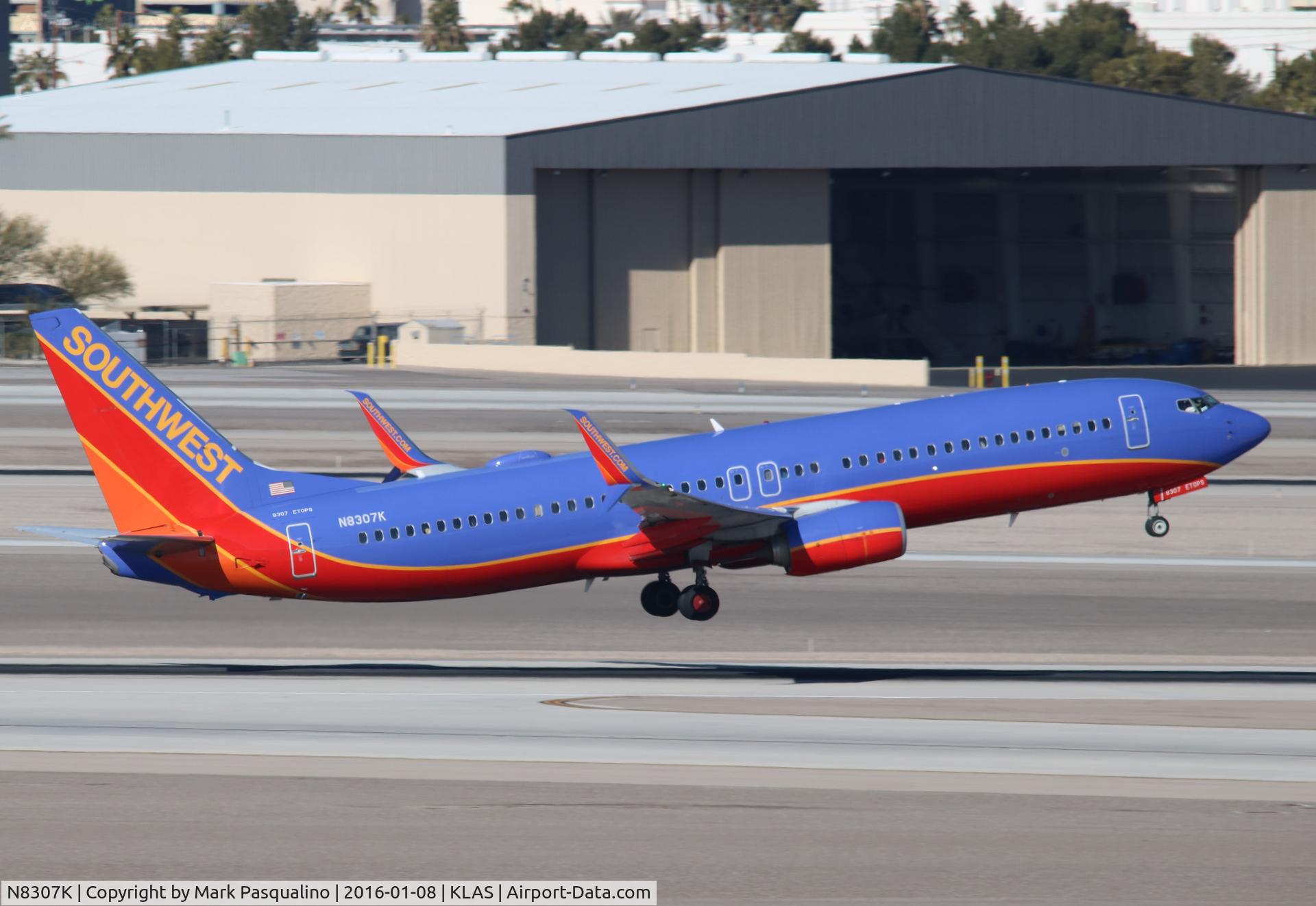 N8307K, 2012 Boeing 737-8H4 C/N 36987, Boeing 737-800