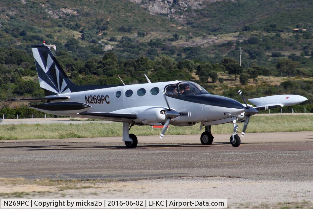 N269PC, 1979 Cessna 340A C/N 340A0785, Taxiing