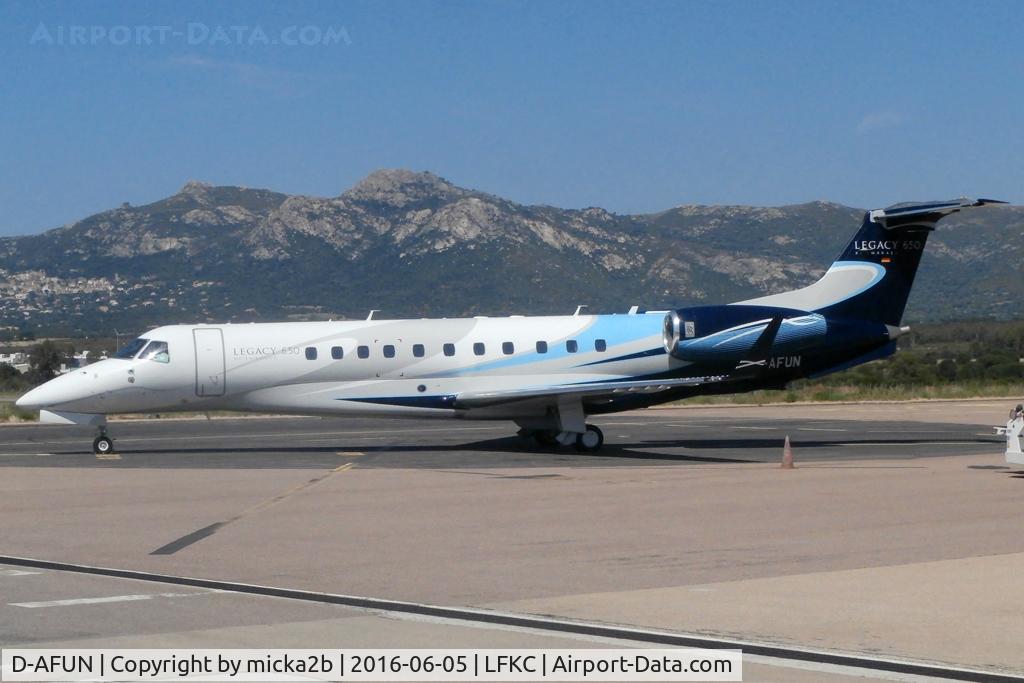 D-AFUN, 2013 Embraer EMB-135BJ Legacy 650 C/N 14501168, Parked