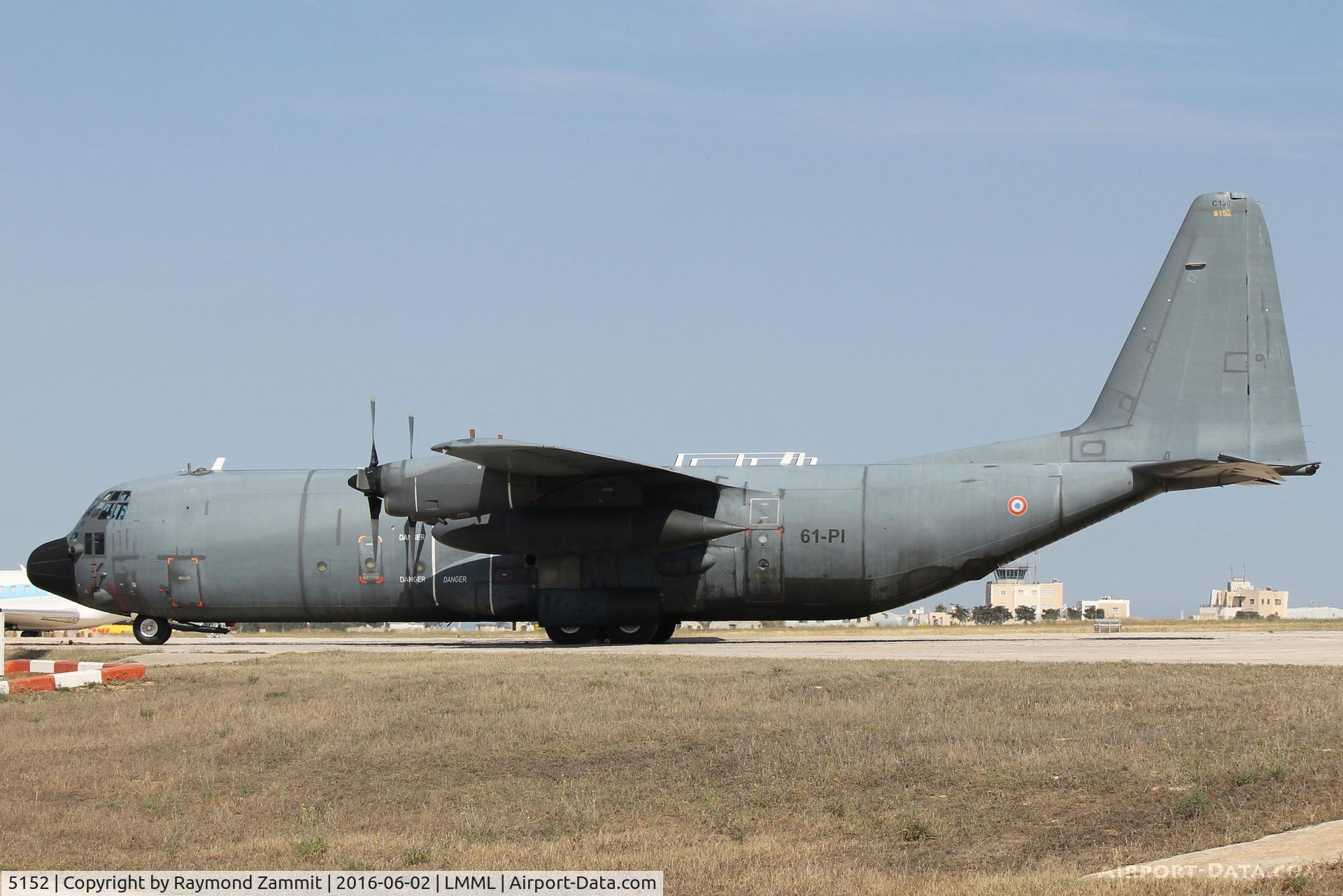 5152, 1988 Lockheed C-130H-30 Hercules C/N 382-5152, Lockheed C-130H Hercules 5152/61-PI French Air Force