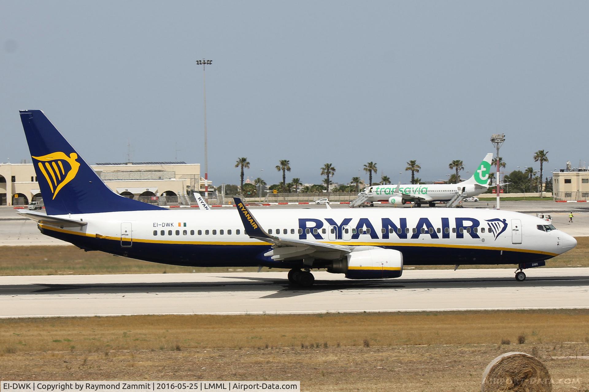 EI-DWK, 2007 Boeing 737-8AS C/N 36078, B737-800 EI-DWK Ryanair