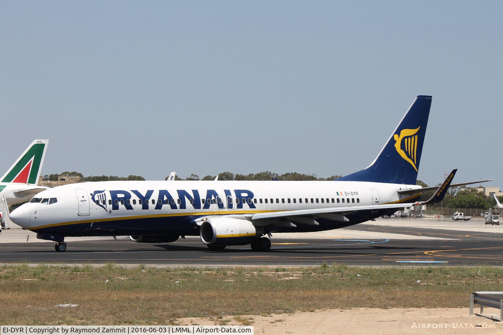 EI-DYR, 2008 Boeing 737-8AS C/N 37513, B737-800 EI-DYR Ryanair