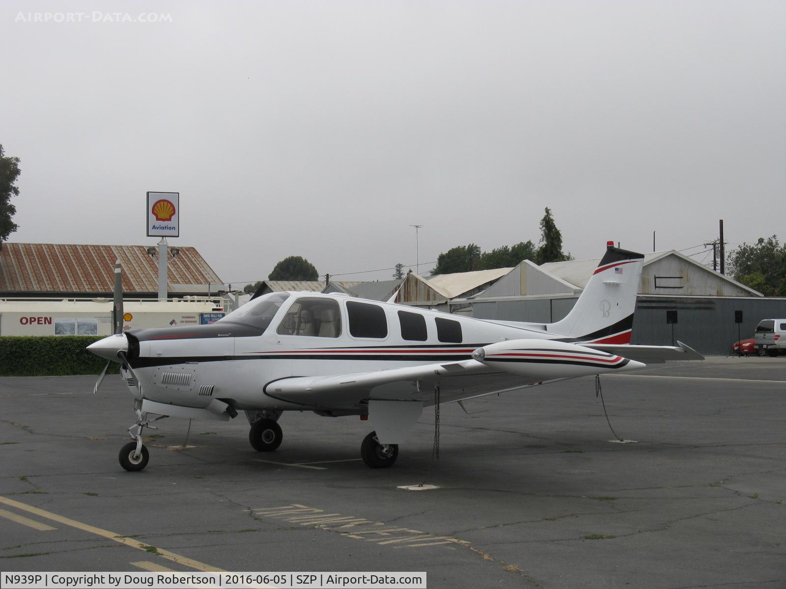 N939P, 2008 Hawker Beechcraft Corp G36 Bonanza C/N E-3847, 2008 HAWKER Beech G36 BONANZA, Continental IO-550-B 300 Hp, Garmin all-glass panel, six seats, tip tanks option added