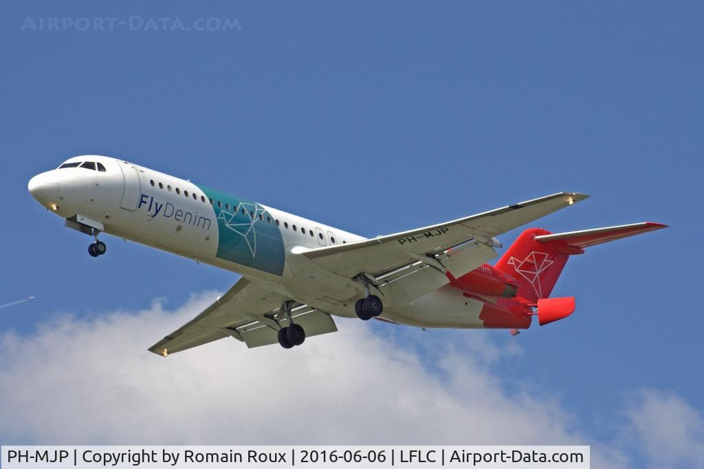 PH-MJP, 1995 Fokker 100 (F-28-0100) C/N 11505, Landing from Rome