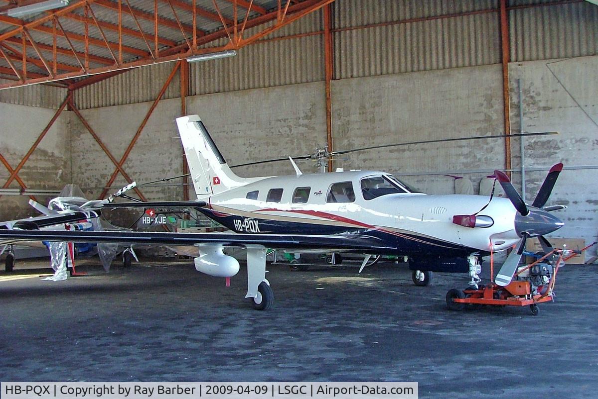 HB-PQX, 2004 Piper PA-46-500TP Malibu Meridian C/N 4697194, Piper PA-46-500TP Malibu Meridian [4697194] La Chaux-de-Fonds~HB 09/04/2009