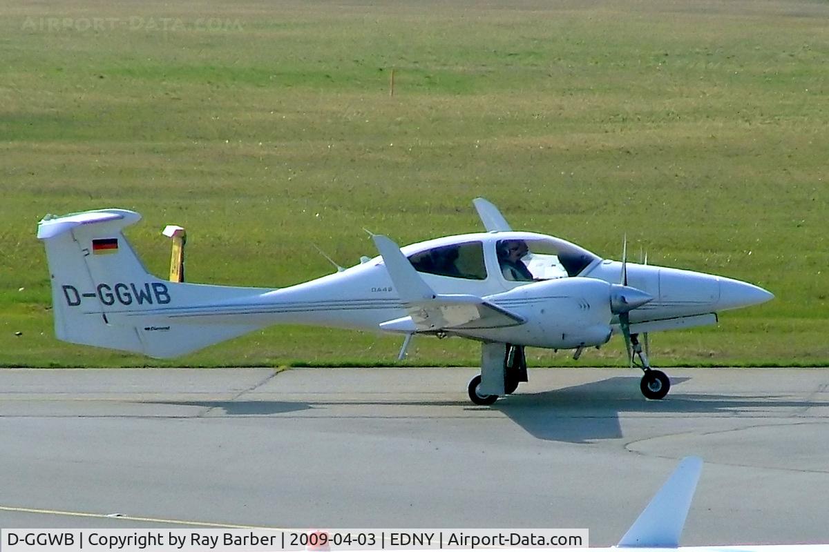 D-GGWB, Diamond DA-42 Twin Star C/N 42.259, Diamond DA.42 Twin Star [42.259] Friedrichshafen~D 03/04/2009