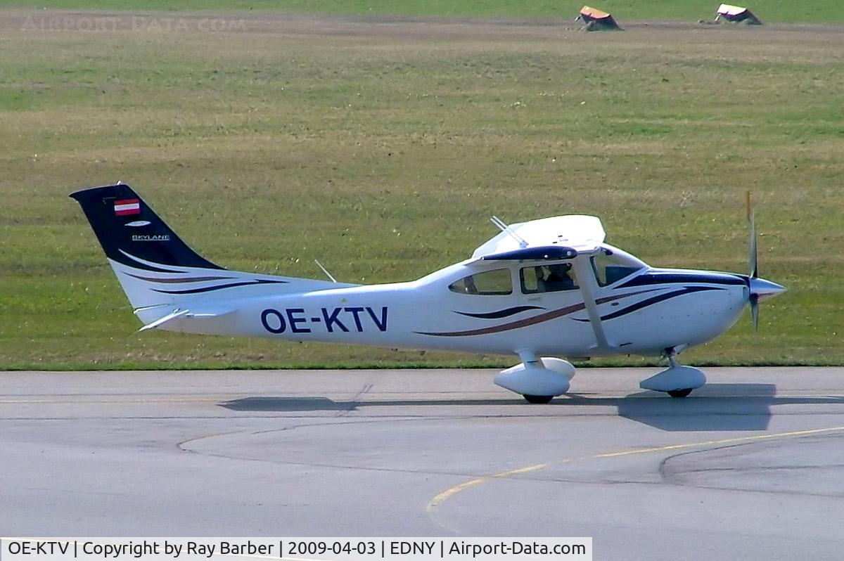 OE-KTV, 2007 Cessna 182T Skylane C/N 182-82107, Cessna 182T Skylane [182-82107] Friedrichshafen~D 03/04/2009