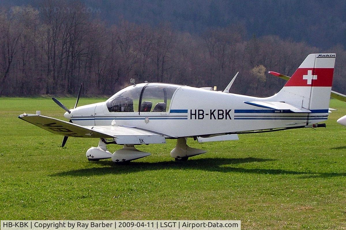 HB-KBK, 1973 Robin DR-400-180R Regent C/N 779, Robin DR.400/180R Remorqueur [779] Gruyeres~HB 11/04/2009