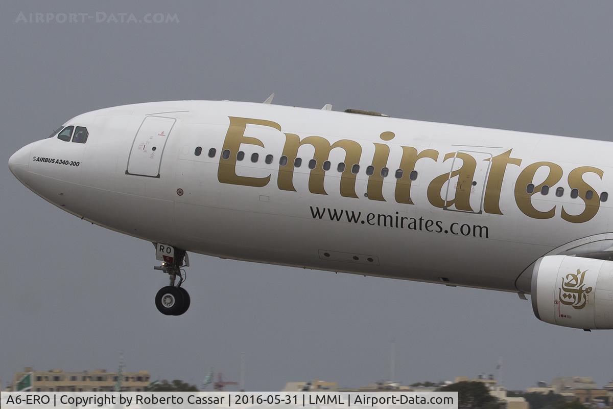 A6-ERO, 1997 Airbus A340-313 C/N 163, Runway 31