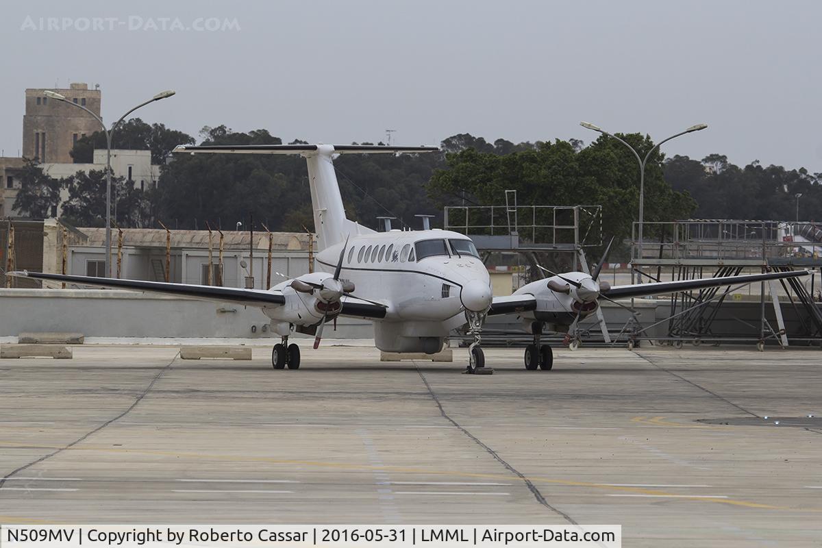 N509MV, 1981 Beech B200 King Air C/N BB-877, Safi Apron