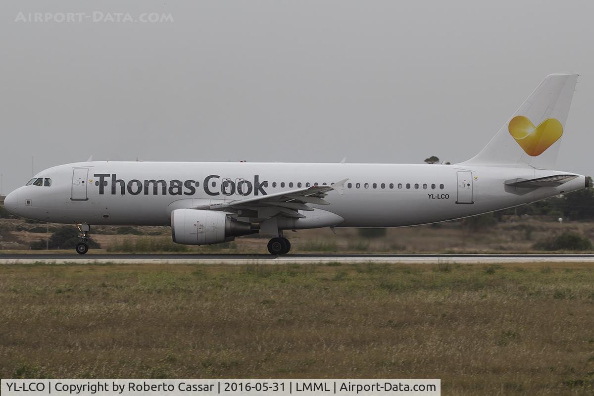 YL-LCO, 2002 Airbus A320-214 C/N 1873, Runway 31