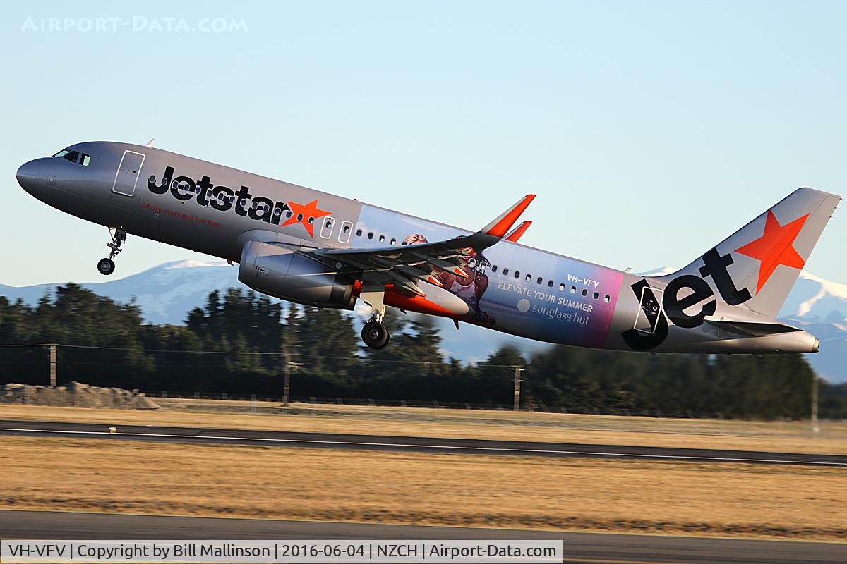 VH-VFV, 2013 Airbus A320-232 C/N 5858, AWAY TO AKL