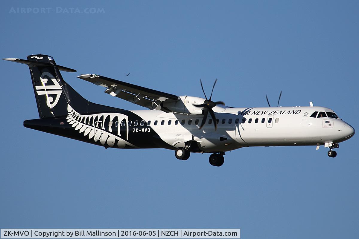 ZK-MVO, 2015 ATR 72-600 (72-212A) C/N 1299, NZ5064 FROM IVC