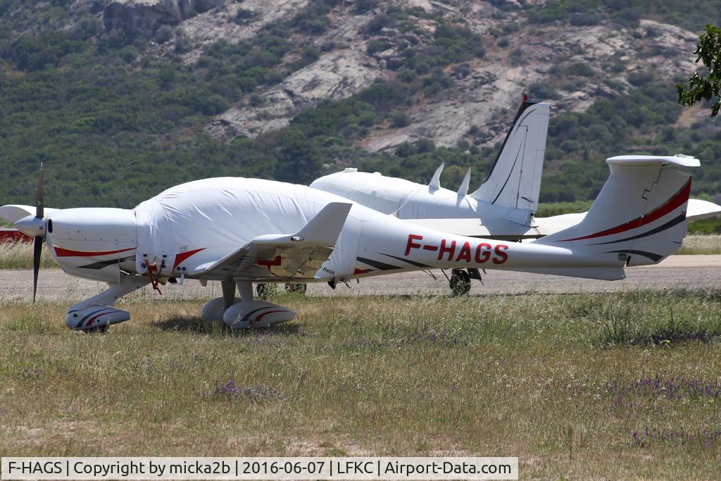 F-HAGS, Diamond DA-40 NG Diamond Star C/N D4.211, Parked