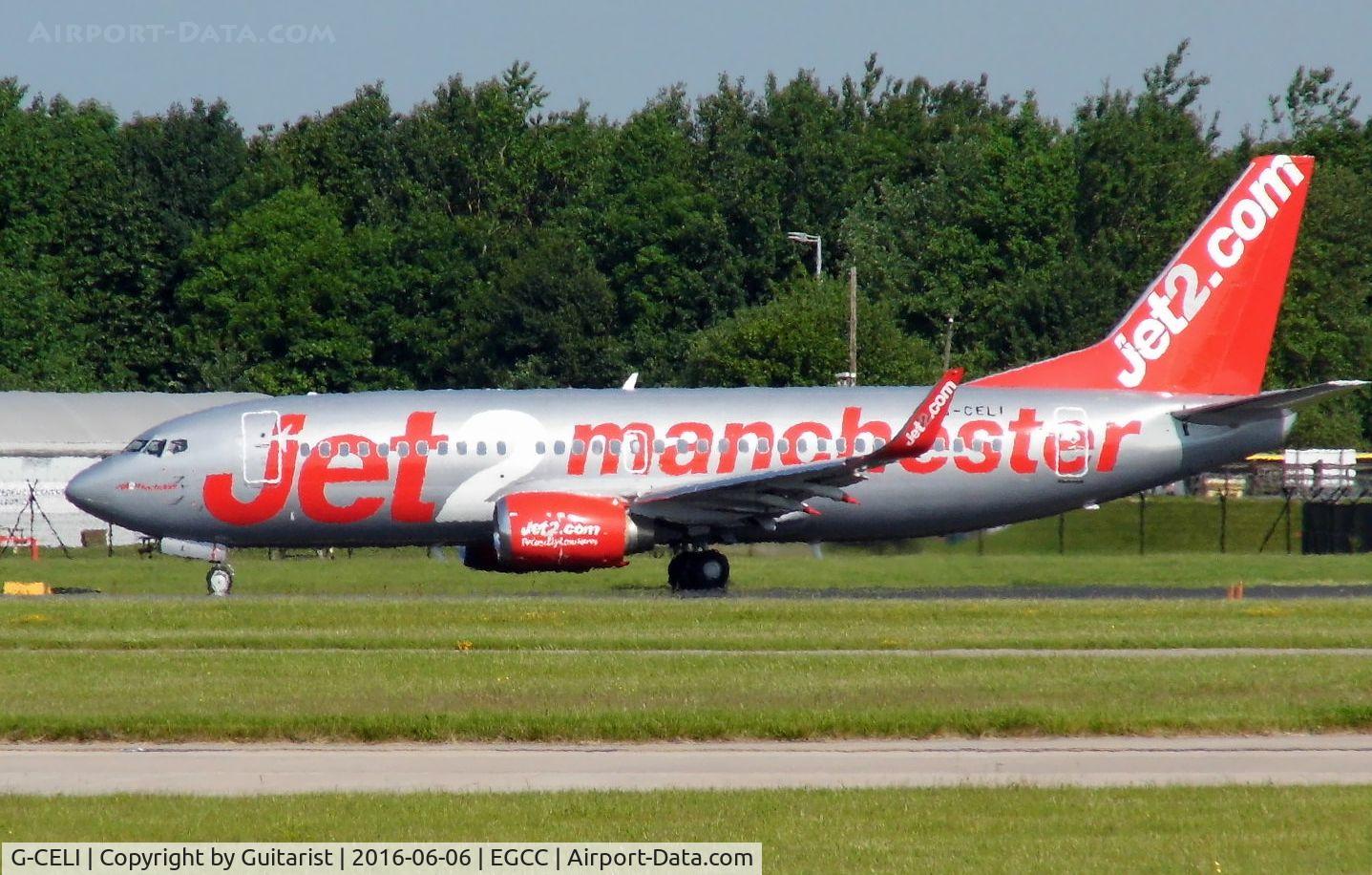 G-CELI, 1986 Boeing 737-330 C/N 23526, At Manchester