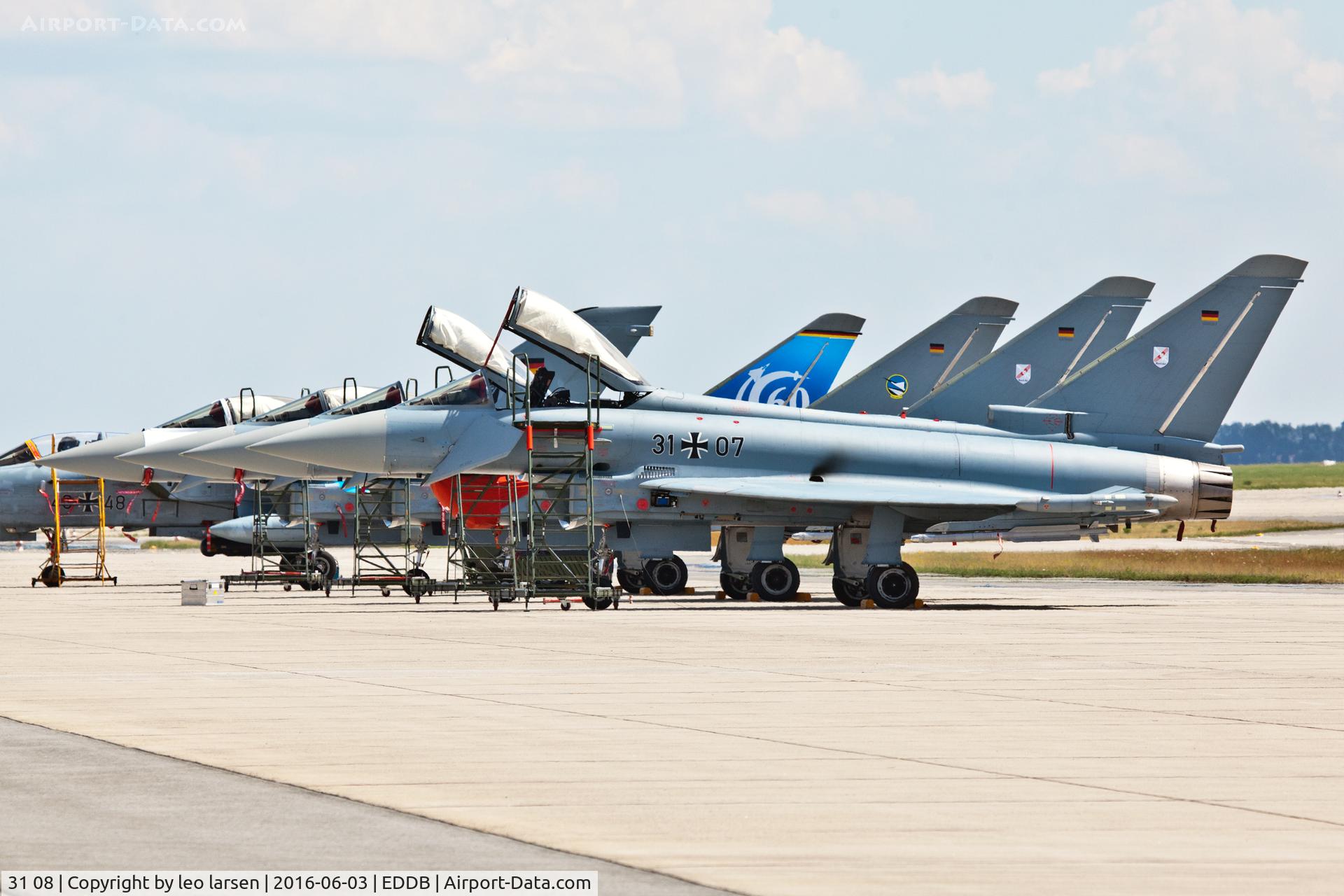 31 08, Eurofighter EF-2000 Typhoon S C/N GS084, Berlin Air Show 3.6.16