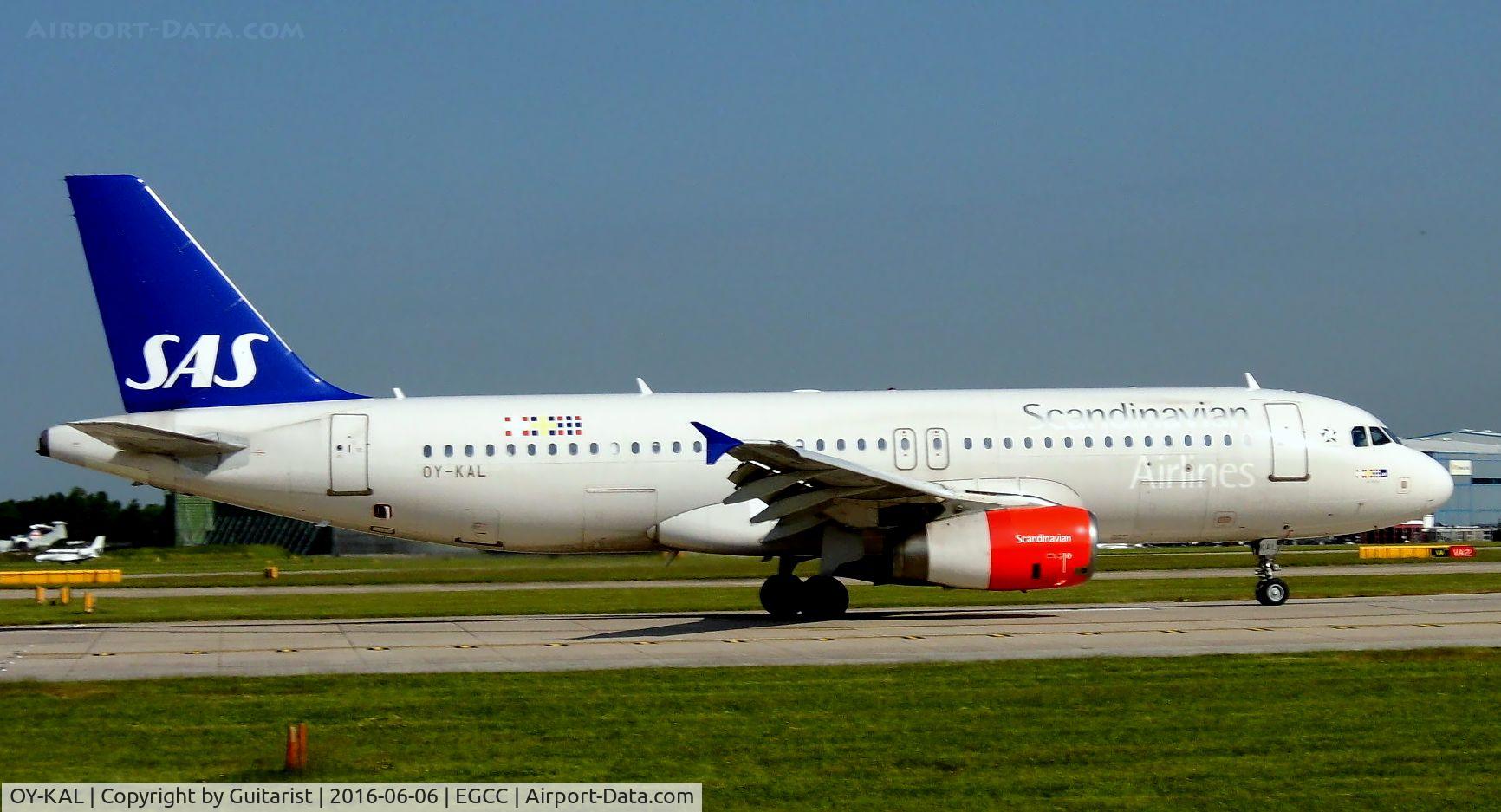 OY-KAL, 2006 Airbus A320-232 C/N 2883, At Manchester