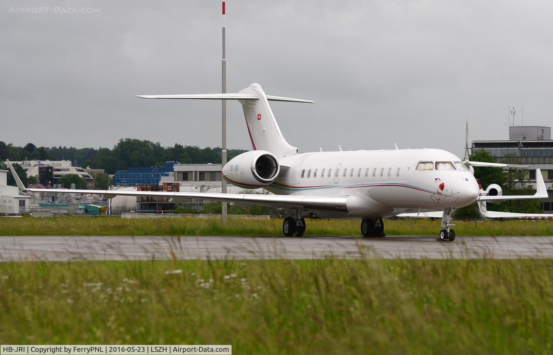 HB-JRI, 2014 Bombardier BD-700-1A11 Global 5000 C/N 9627, ExecuJet Europe Global 5000