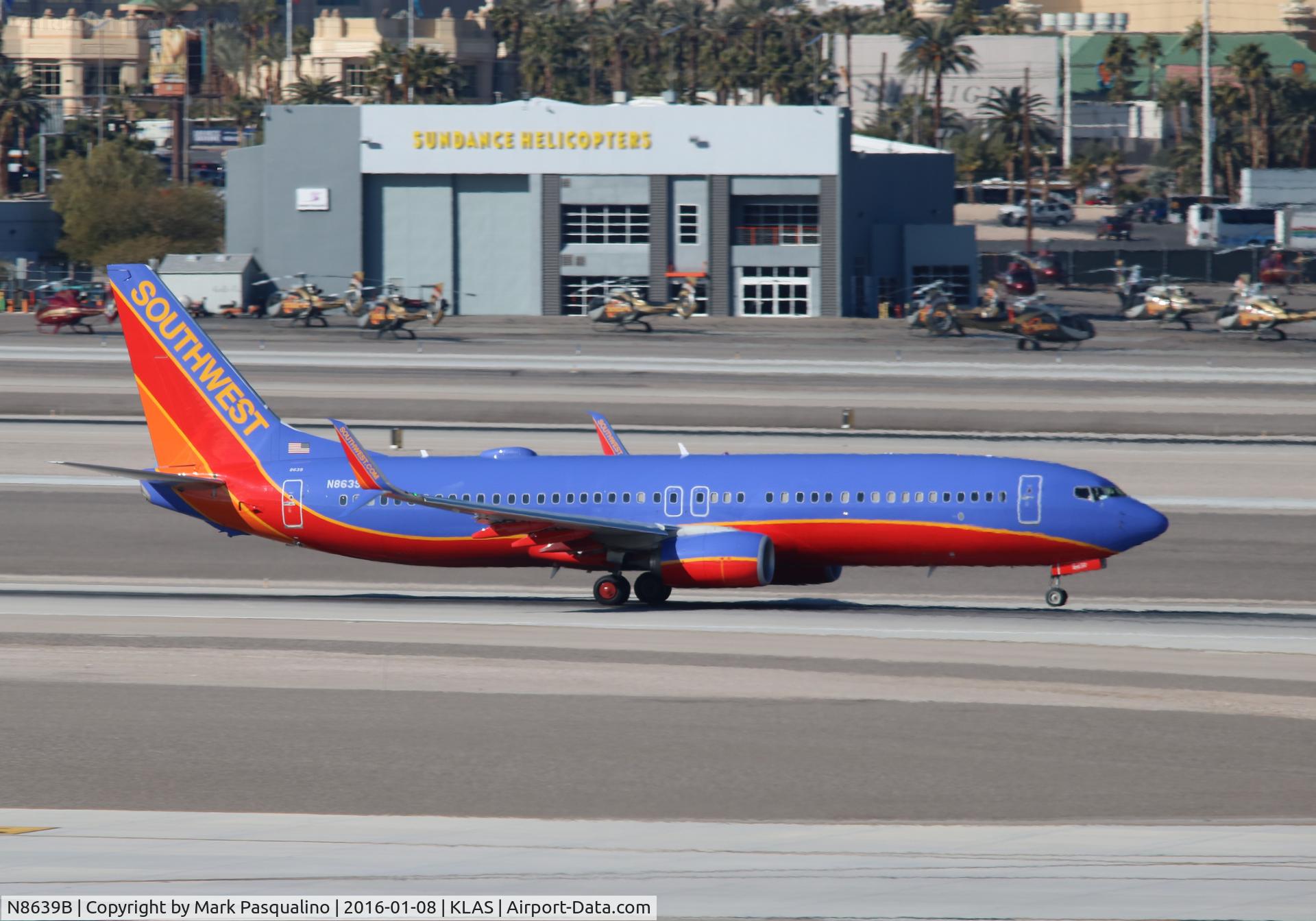 N8639B, 2014 Boeing 737-8H4 C/N 60086, Boeing 737-800