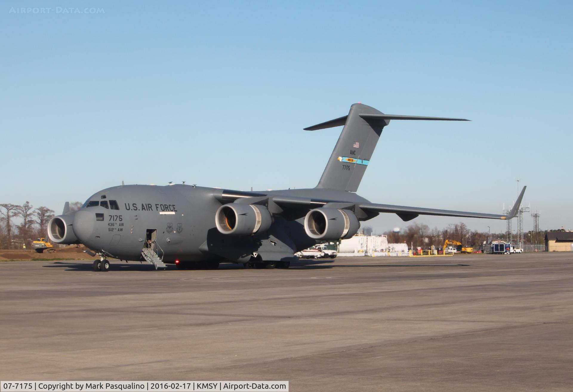 07-7175, 2007 Boeing C-17A Globemaster III C/N 50193/F192/P175, Boeing C-17A