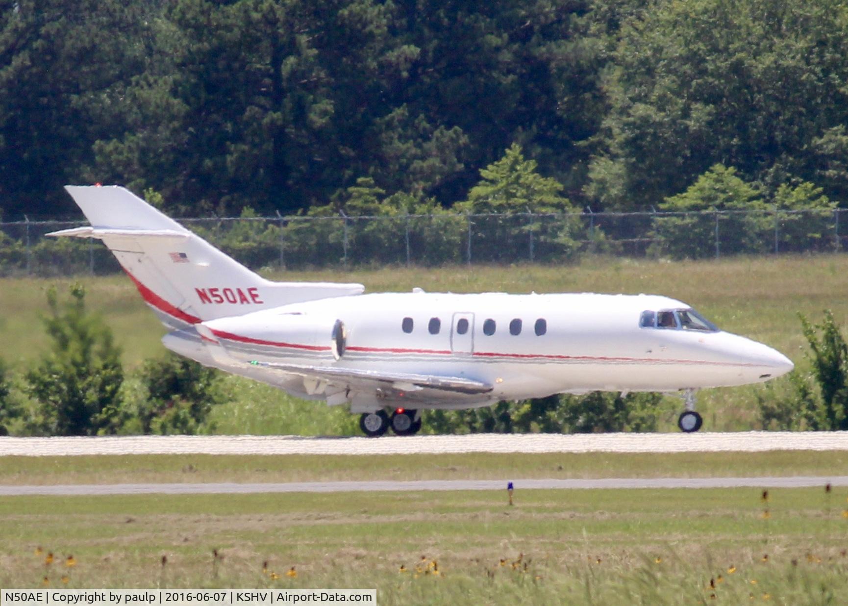 N50AE, Raytheon 900XP C/N HA-0168, At Shreveport Regional.