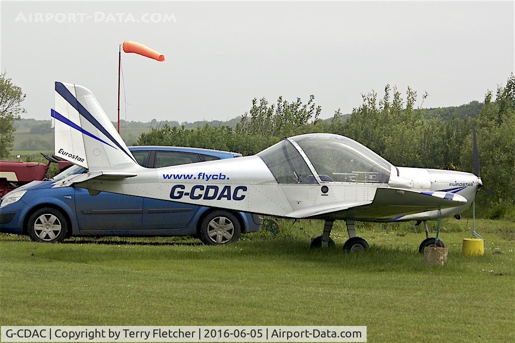 G-CDAC, 2004 Cosmik EV-97 TeamEurostar UK C/N 2116, At Northrepps , Norfolk
