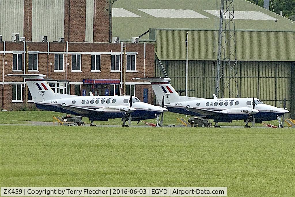 ZK459, 2007 Hawker Beechcraft B200GT King Air C/N BY-36, At RAF Cranwell