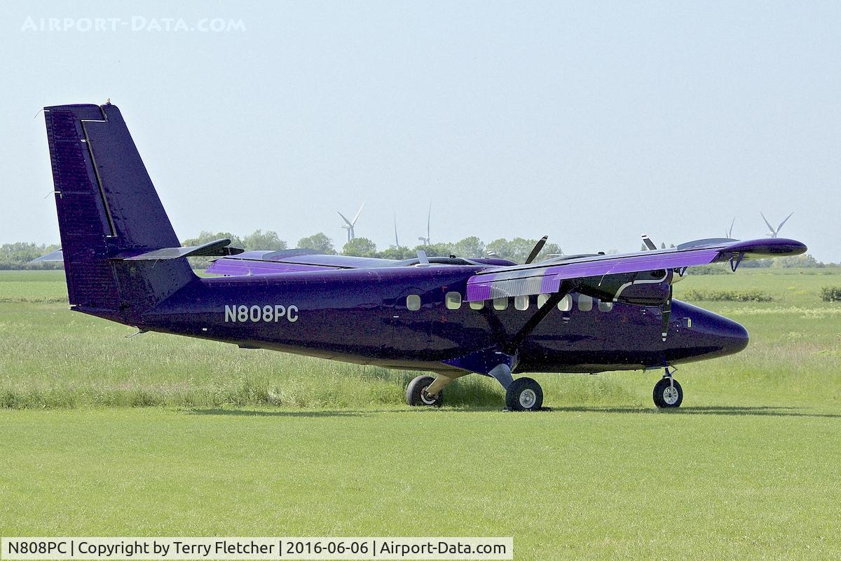 N808PC, 1967 De Havilland Canada DHC-6-100 Twin Otter C/N 77, At Chatteris  ,  UK  (EG17)