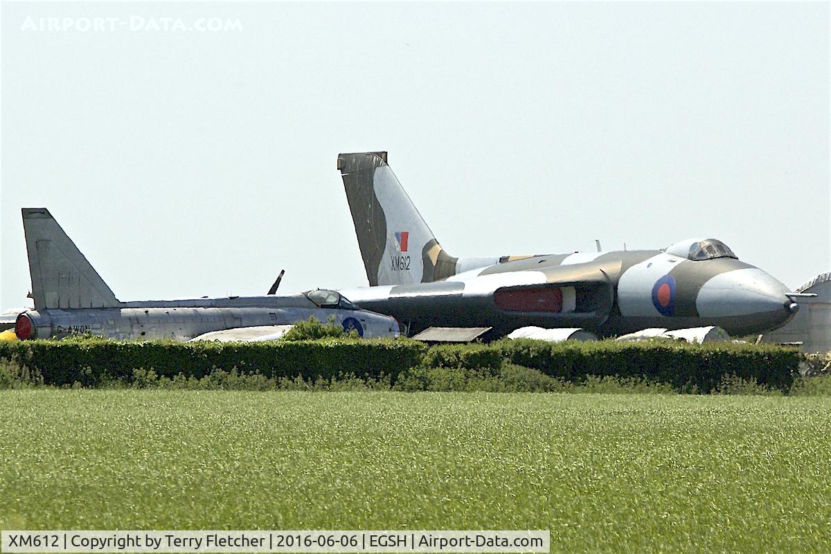XM612, 1964 Avro Vulcan B.2 C/N Set 76, At Norwich Museum